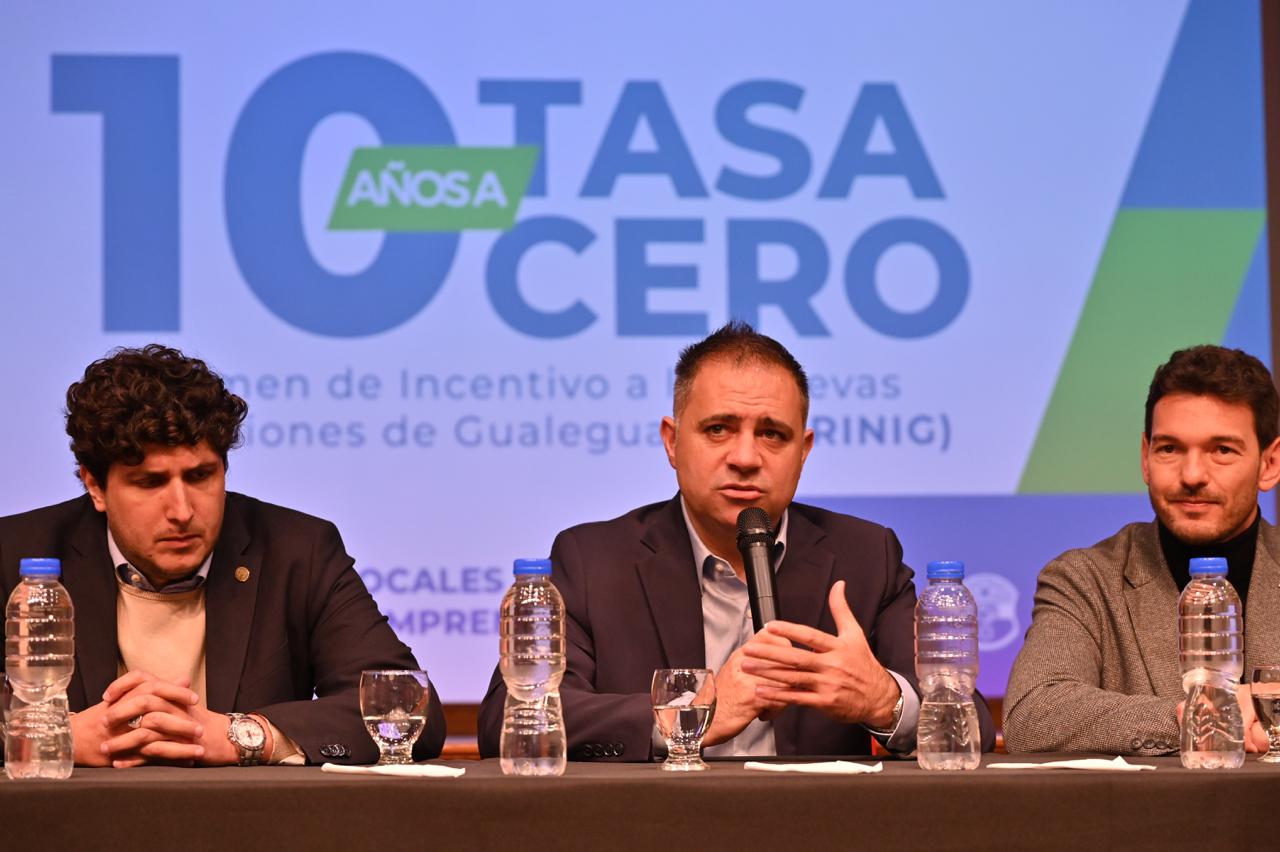 0 tasas por 10 años: Davico anunció incentivos para nuevas inversiones en Gualeguaychú