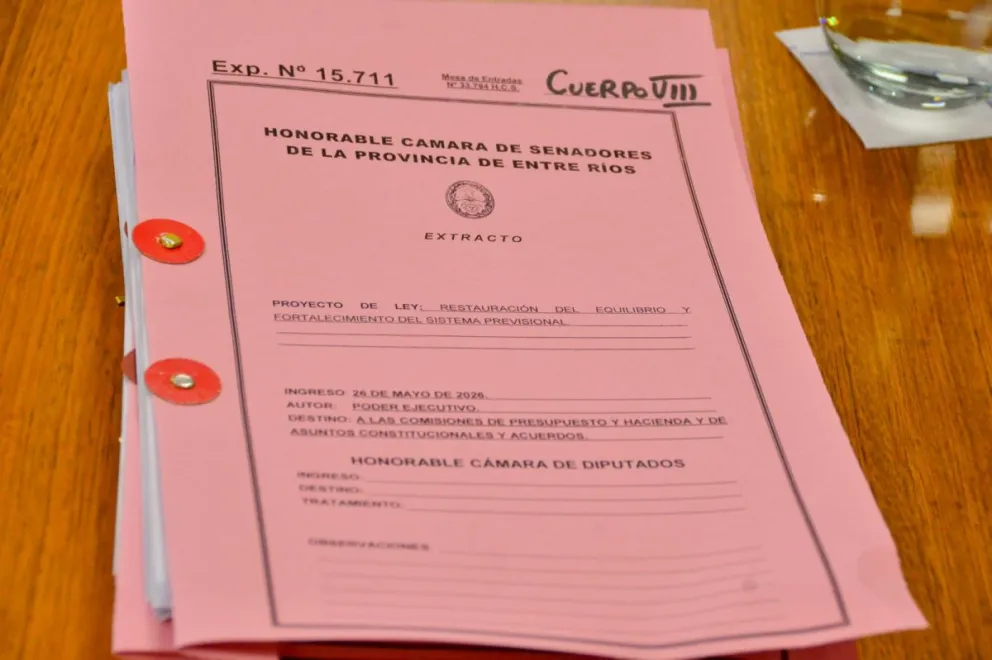 El Senado entrerriano dio media sanción al proyecto de reforma previsional