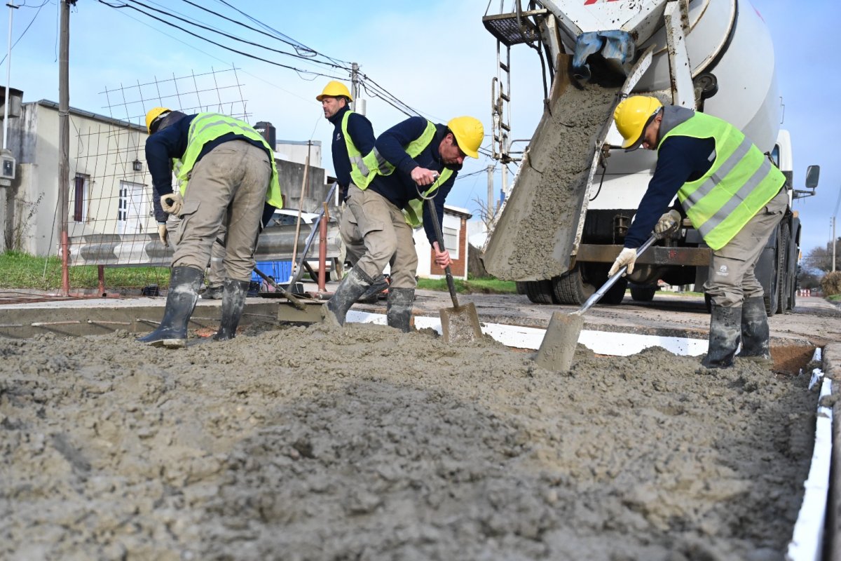 Esta semana se pavimentará el último tramo de calle Perigán