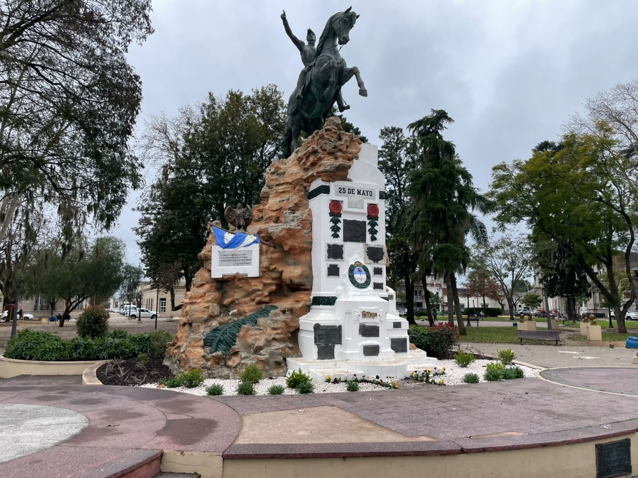Se suspende el acto en memoria del Libertador General José de San Martín por razones climáticas