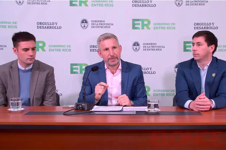 Frigerio anunció créditos y refinanciación de deudas para estatales y jubilados entrerrianos