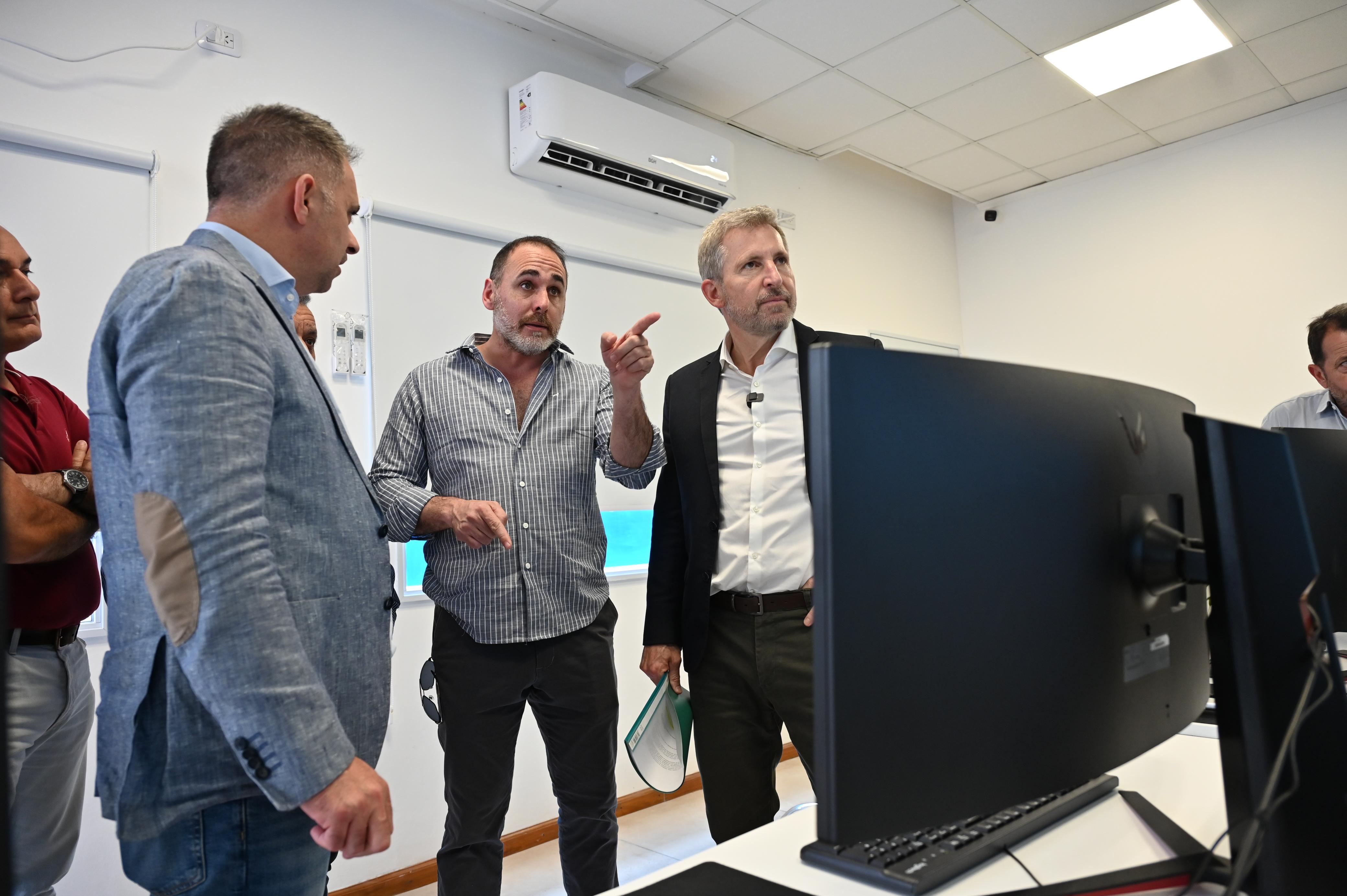 Frigerio conoció las herramientas de seguridad, control y prevención que fortaleció Gualeguaychú