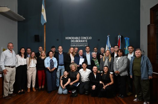 Antonio Peverelli fue declarado Personalidad Destacada de Gualeguaychú